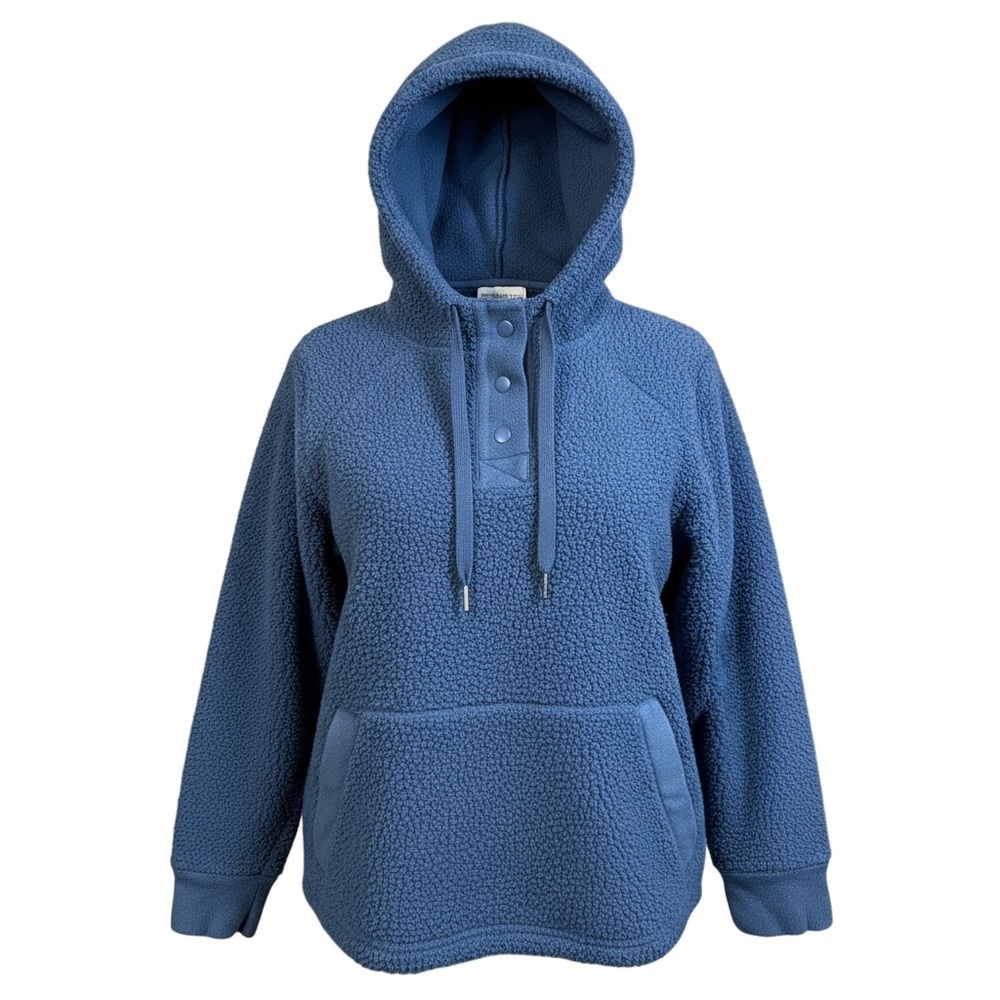 Koolaburra by UGG Blue Fleece Jacket size large